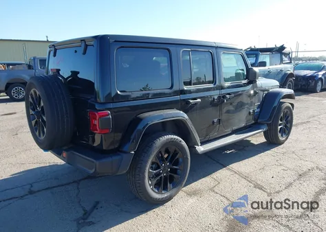 2023 Jeep Wrangler 4Xe Sahara 4X4 из США, поврежденный, VIN 1C4JJXP60PW627051